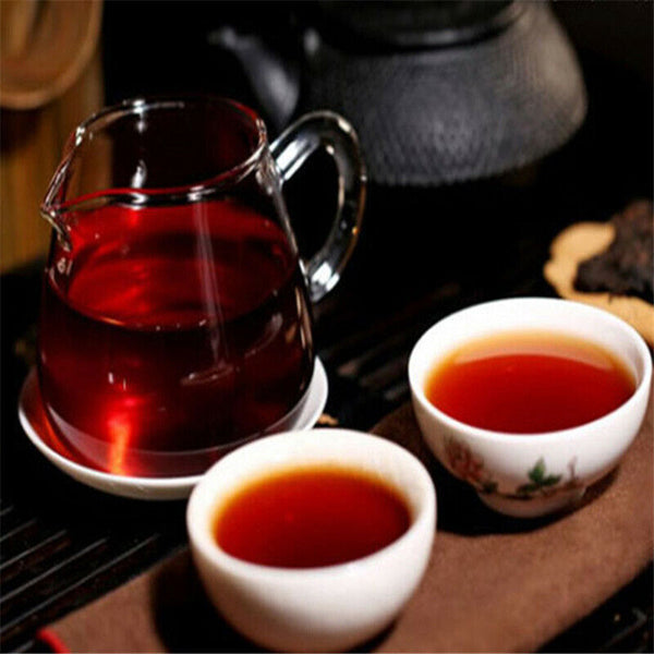 Yunnan MengHai Arbor Tree Pu'er 357g Gold Award Puer Puerh Tea Ripe Cake