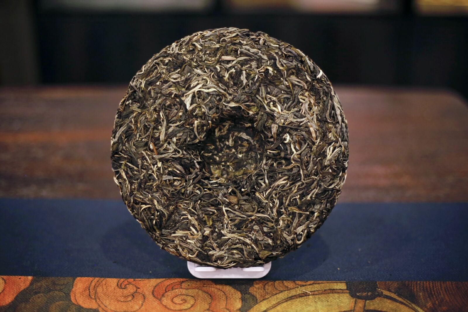 357g Yunnan Pu'er Tea Raw Tea Mint Hetang Cake Tea Healthy Organic Tea