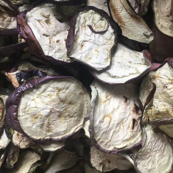 Dried Eggplant Slices Strips Dehydrated Vegetable Sun Dried Farm Produce