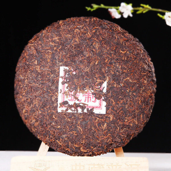 Yunnan Pu'er Tea Old Banzhang Pu'er Tea Mature Tea Mature Tea Qizi Cake 357g