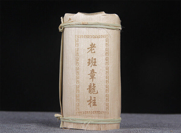 500g Aged Old Banzhang Ancient Tree Tea Leaves Yunnan Pu'er Ripe Tea Column