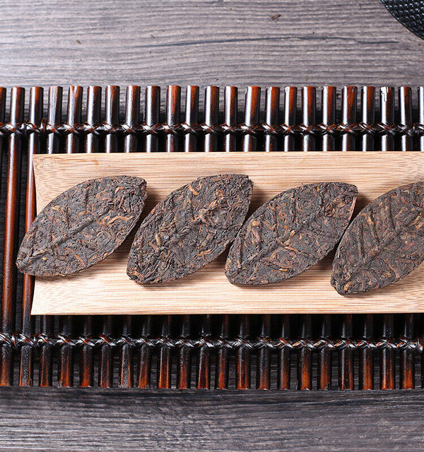 Yunnan Pu'er Golden Leaf Menghai Ripe Tea 500g Ripe Tea Golden Leaf