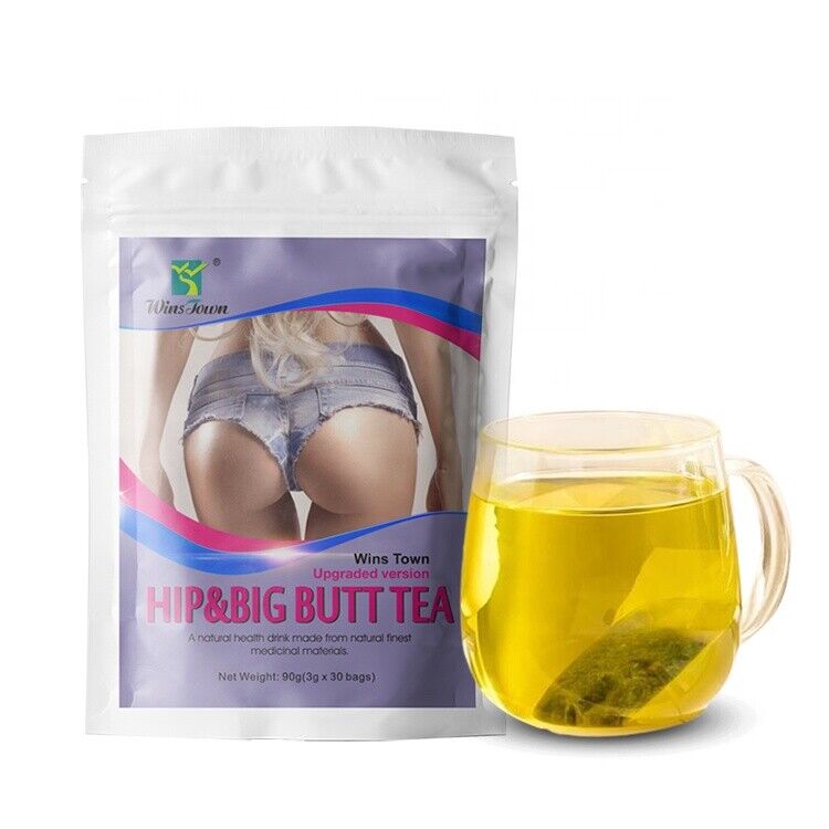 Big Butt Tea Natural Herbal Buttock Plump Tea muscle Enlargement Tea 3g*30 Secondary image
