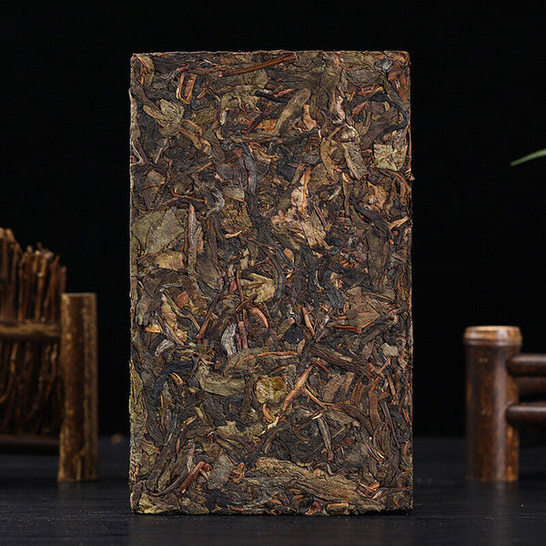 Yunnan Puerh Tea Brick Iceland Ancient Gold Leaf Puerh Raw Tea Brick 1000g
