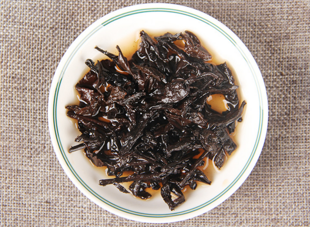 250g Yunnan Da Ye Puerh Tea Brick Oujin Da Ye Ripe Tea Aged Black Tea
