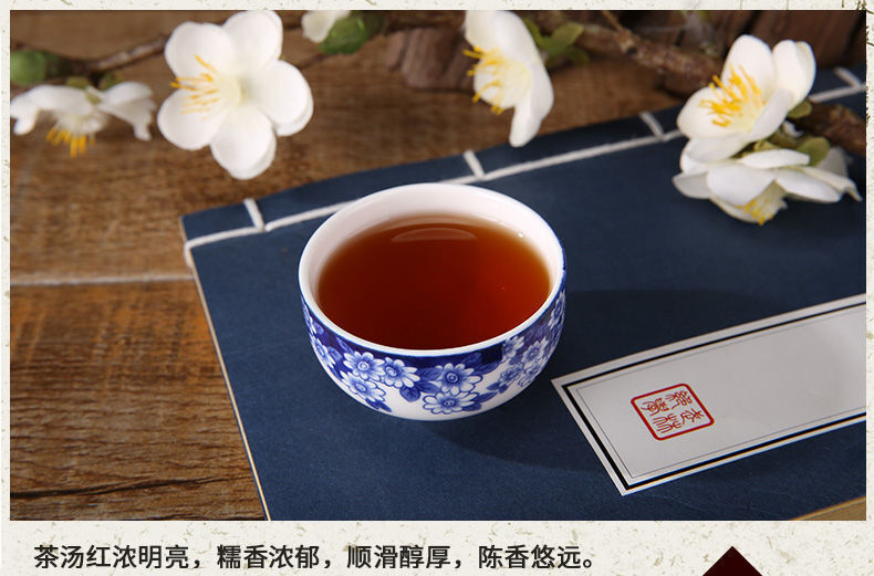 Yunnan Nuoxiang Pu'er Tea Small Tuocha Cake Ripe Tea Grain Packed Black Tea 250g