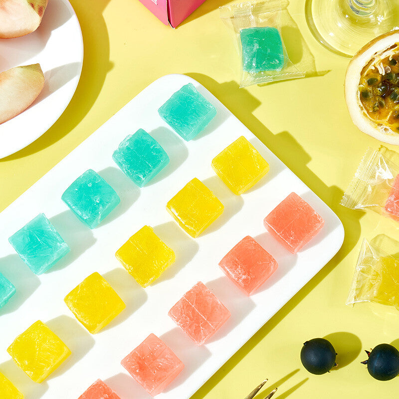 150g Individually Wrapped Amber Candy Soft Gummies Mixed Fruit Flavors Secondary image