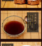 Menghai Aged Ripe Tea Black Tea Yunnan Pu-erh Tea Mini Golden Tuo Cake