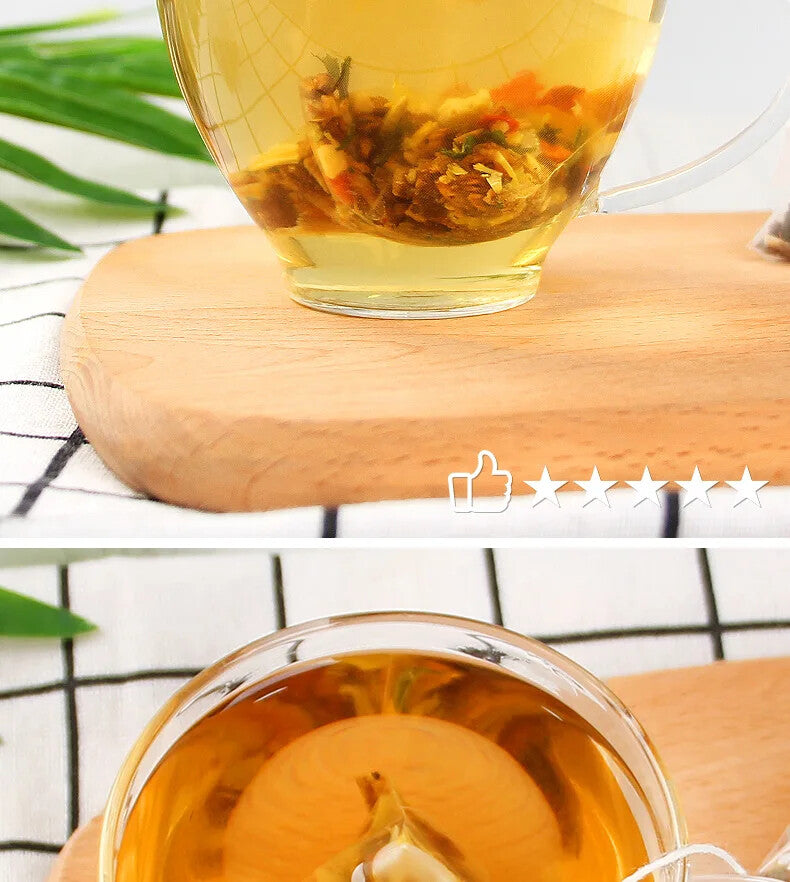 150g/30 Bags Healthy Herb Tea Bag 12 Flavored Chrysanthemum and Cassia Seed Tea