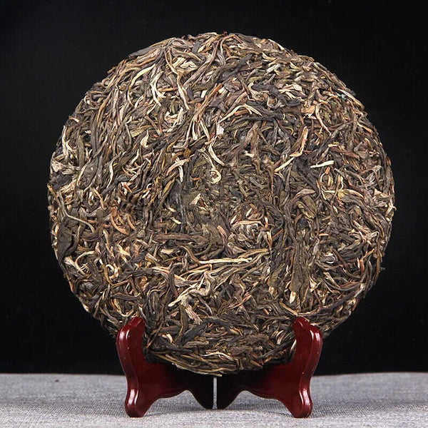 Chinese Famous Raw Puerh Tea Cake Ge Deng Qing Bing Yunnan Qi Zi Bing Cha 357g