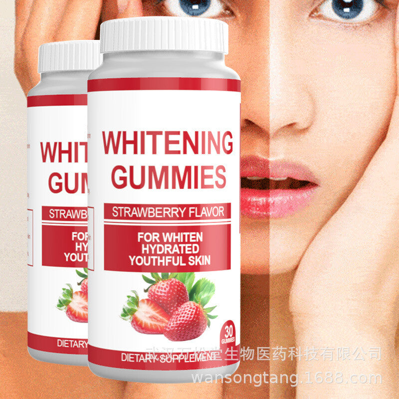 Whitening Gummies Slimming Candy Strawberry Flavor 3g*30 capsules Main image