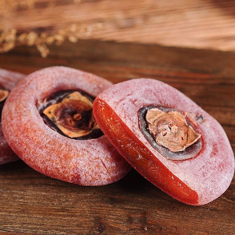 500g Dried Persimmon Snacks Chinese Food SHIBING Main image