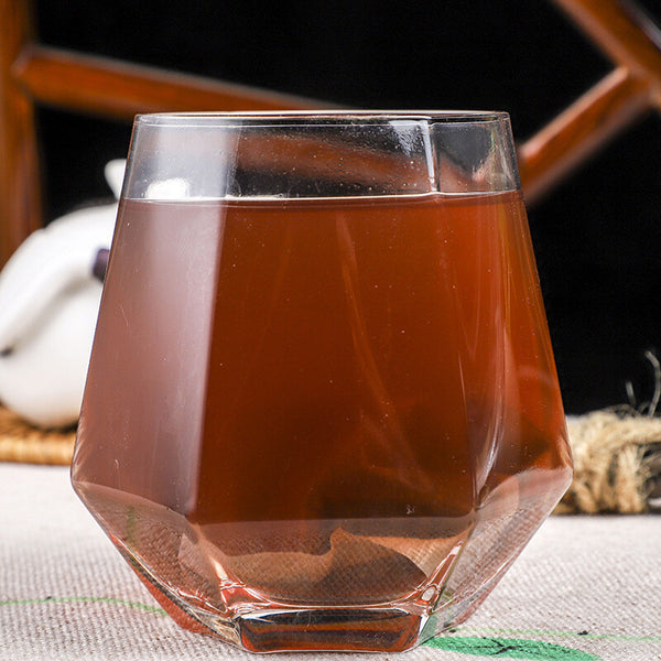 Brown Paper Ginseng Black Sesame Mulberry Root Tea