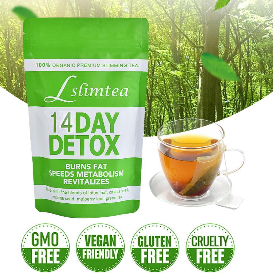 28-Day Slimming & Teatox Blend fo Weight Loss Organic 14-Day Detox Tea Secondary image