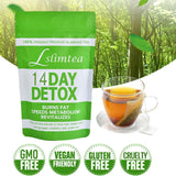 28-Day Slimming & Teatox Blend fo Weight Loss Organic 14-Day Detox Tea