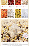 180g/30 Bags Healthy Drink Herb Tea Bag Lemon Red Bean Job's Tears Tea
