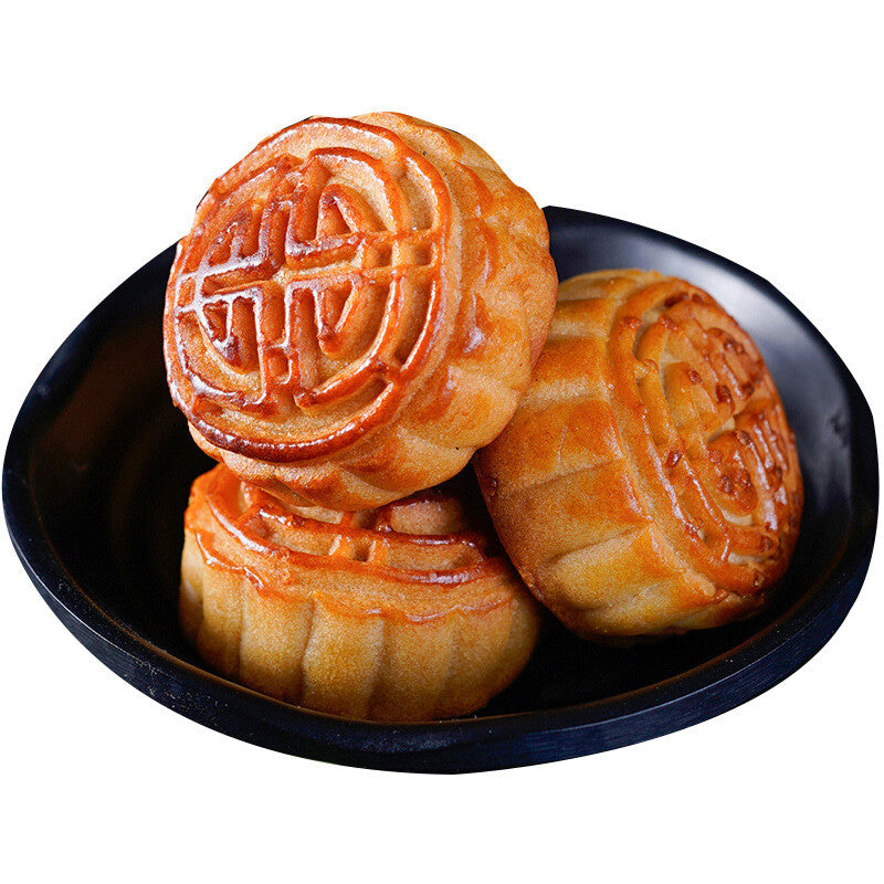 Cantonese Fruit Mooncakes 100pcs Assorted Flavors Bulk Snack