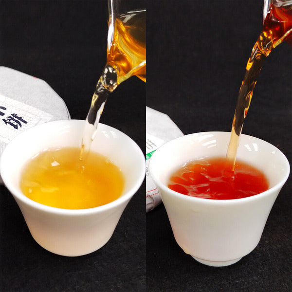 Pu'er Tea 100g Small Cakes Yiwu Pu'er Raw Tea Banzhang Ripe Tea Cake Yunnan Tea
