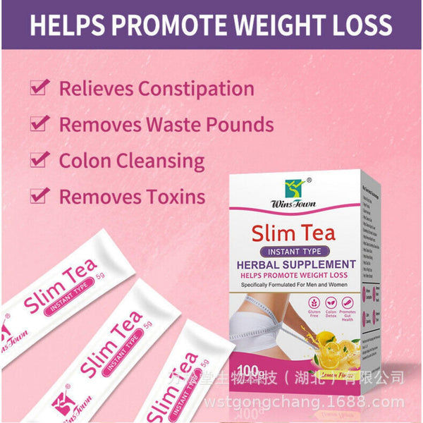 Natural Organic Instant Weight Loss Tea Herbal Detoxification Weight Loss 20Bags