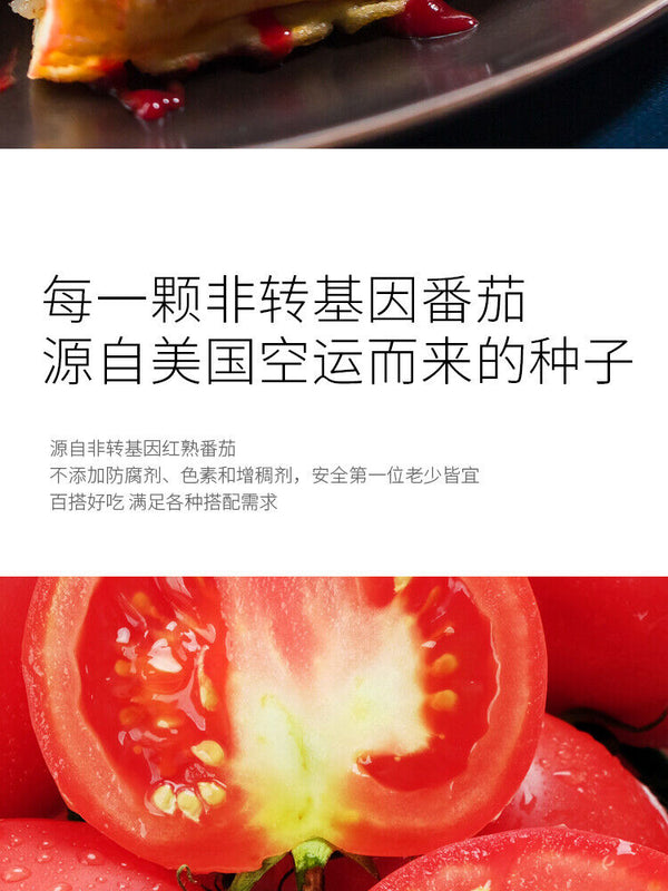 9g*100 Bags Tomato Sauce Tomato Sauce Small Bag French Fries, Pasta Snack Sauces