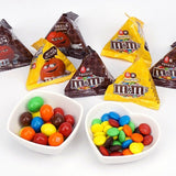 Snacks MM Chocolate Beans Peanut Milk Sandwich Beans Rainbow Candy 巧克力豆彩虹糖喜糖零食