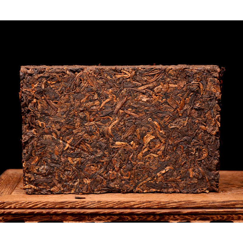 Puerh Tea Jujube Scented Brick Tea Pu-erh Ripe Tea 200g Quality Yunnan Menghai Secondary image