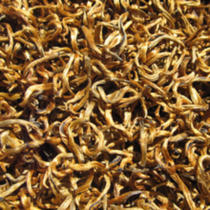 357g Aged Puerh Ripe Tea Menghai Golden Bud Yunnan Seven Seed Cake Tea