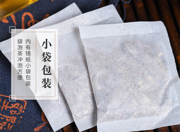 Rose Four Substance Tea with Red Dates, Goji Berries, and Foxnuts in Tea Bags