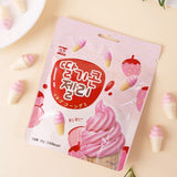 Xizhou grape flavor rainbow soft candy 46g*2pcs mini assorted fruit snacks