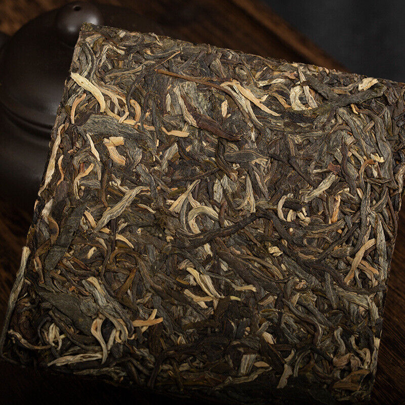 200g Yunnan Pu'er Tea Bricks Yunnan Pu'er Raw Tea Iceland Jade Square Bricks Secondary image