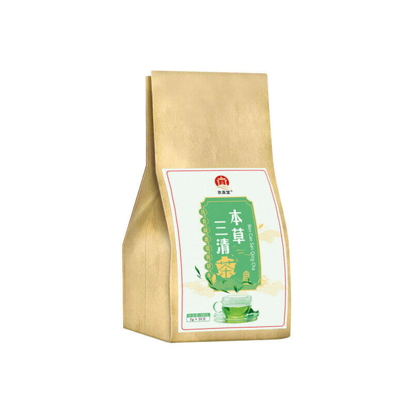Herbal Sanqing Tea Mint Mulberry Hawthorn Reishi Herbal Tea Bags
