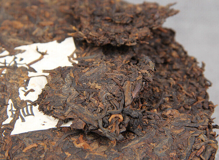 Yunnan Puerh Tea Seven Seed Cake Jingmai Mountain Precious Puerh Ripe Tea 12.6oz