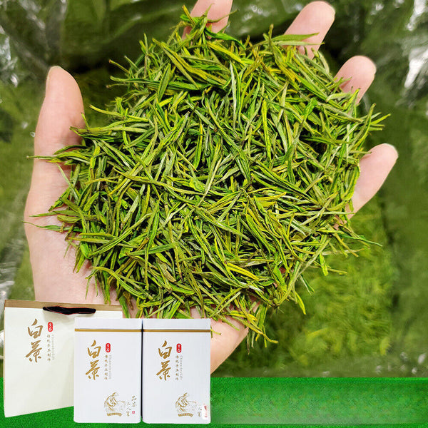 New Tea White Tea Green Tea Mao Feng Type White Leaf Tea Tin 500g/1.1lb
