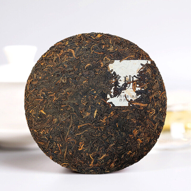 Lao Ban Zhang Ancient Tree Pu'er Tea Cake Yunnan Qizi Cake Tea Aged Ripe Pu'er Secondary image