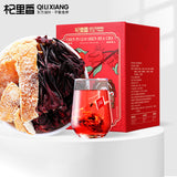 Premium Goji Chenpi Hibiscus Flower Tea 35g Box 7 Triangular Tea Bags