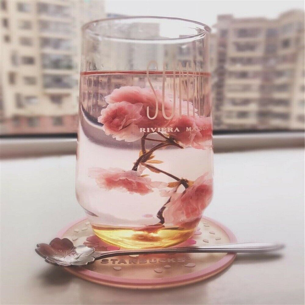 Japanese Salted Cherry Blossom Tea Pink Sakura Cha Traditional Preserved Floral