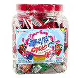 Korean Snack Lotte Lotte Ice Cream Cartoon Lollipop Candy 60pcs 660g