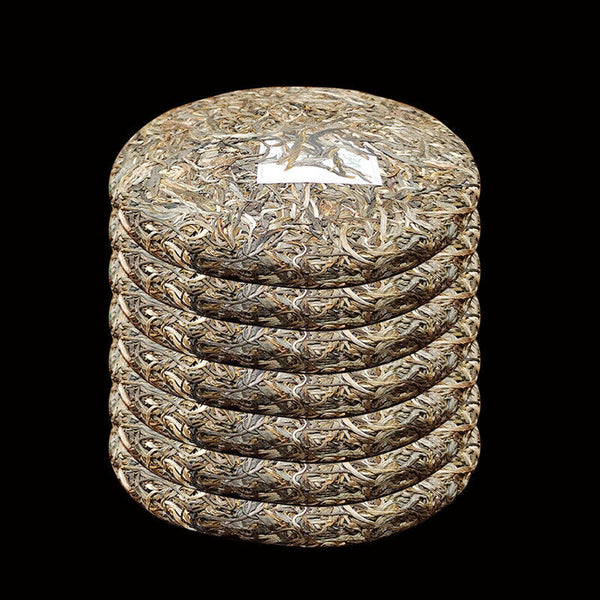 357g Yunnan Pu'er Tea Cake Lao Man'e Early Spring Tea Sweet Rhythm Pu'er Raw Tea