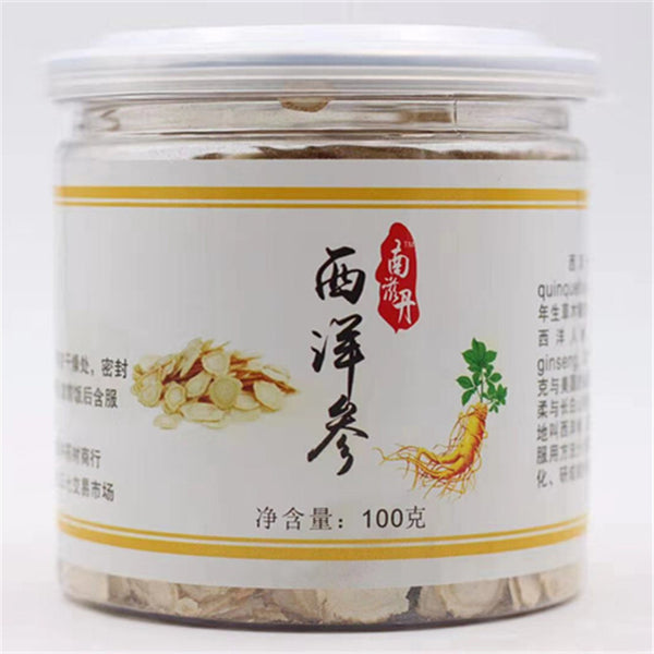 100g American Ginseng Slices Changbai Mountain High Quality Ginseng Slices