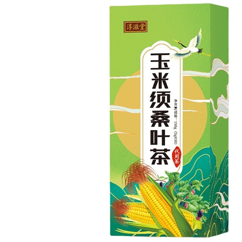 150g/30bags mulberry leaf tea corn husk lower blood pressure health care tea bag Main image
