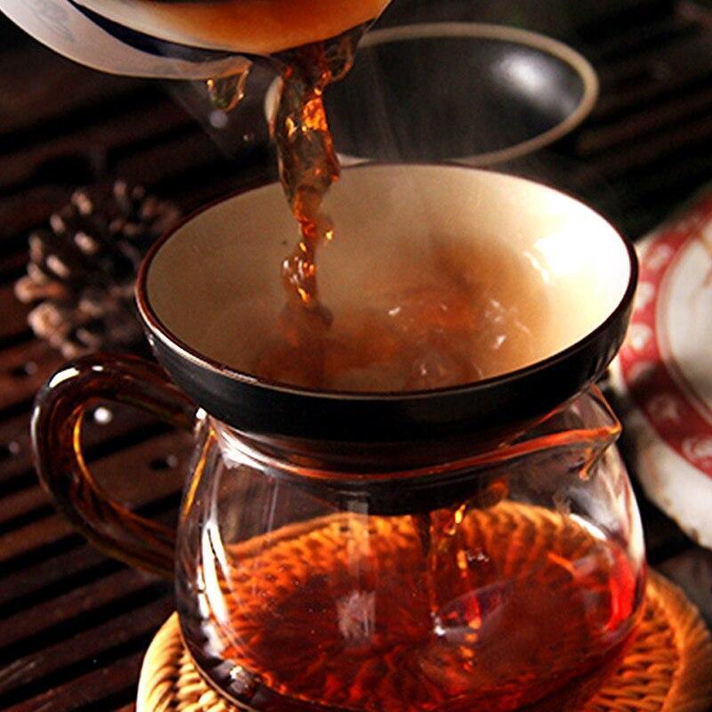 Shu Puerh Ripe Puerh with Golden Buds,2011 Menghai Puerh Hand-made Tea 375g Main image
