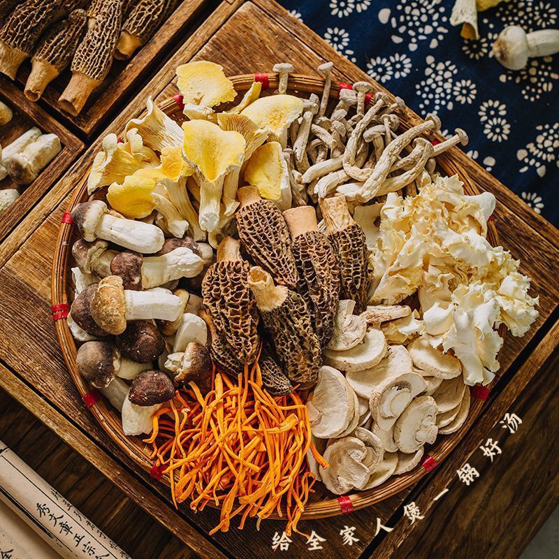 Yunnan Morel & Lion's Mane Soup Base – Freeze-Dried Seasoning for Stews Main image