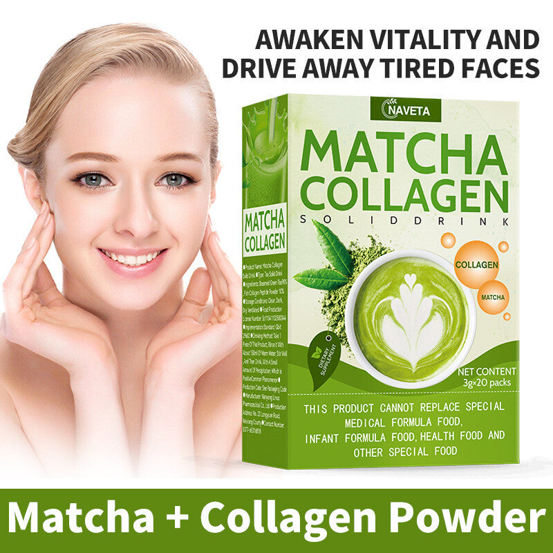 Collagen Matcha Powder Green Juice Powder Organic Matcha Powder