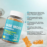 Magnesium Glycinate Gummies, Pineapple Flavor, Calcium, Potassium, Stress Relief