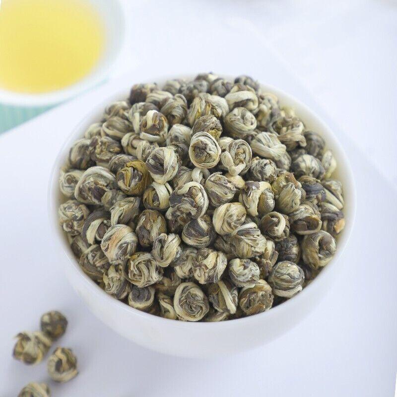 125g/4.4oz Jasmine Strong Fragrance New Organic Jasmine Dragon Pearl Longzhu Tea Secondary image