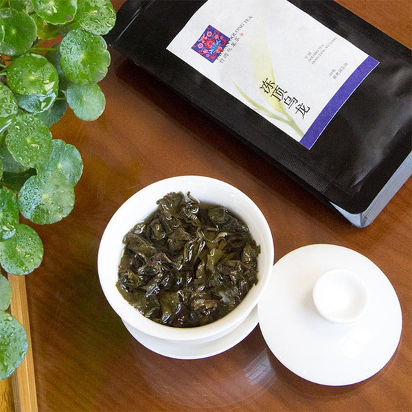 2023  Premium Dong Ding Oolong Tea, Taiwan Leaf Tea, Tung-ting Cha 50g