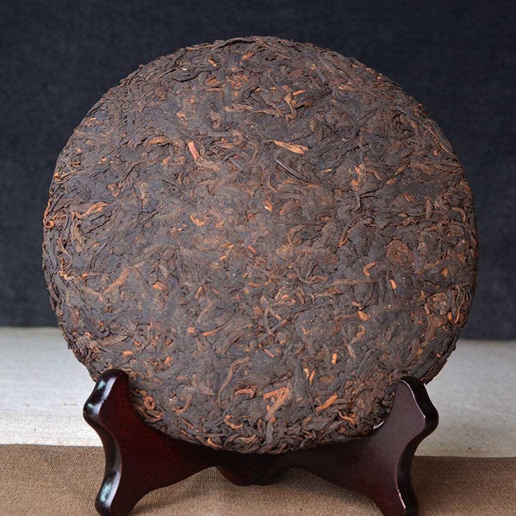 Ripe Pu-erh 357g Premium Puer Cooked Tea Cake Chinese Yunnan for Collection