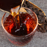 500g Ripe Glutinous Fragrance Fossilize Tea Tin Tea Gift Yunnan Pu-erh Tea