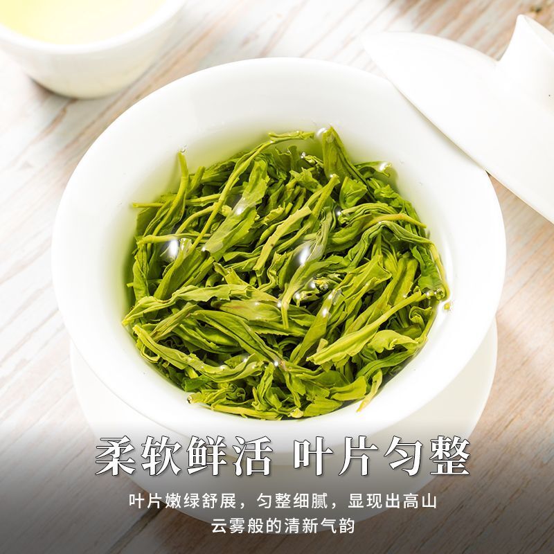 Premium 2025 Spring High Mountain Cloud Mist Green Tea Ming Qian Loose Leaf Can