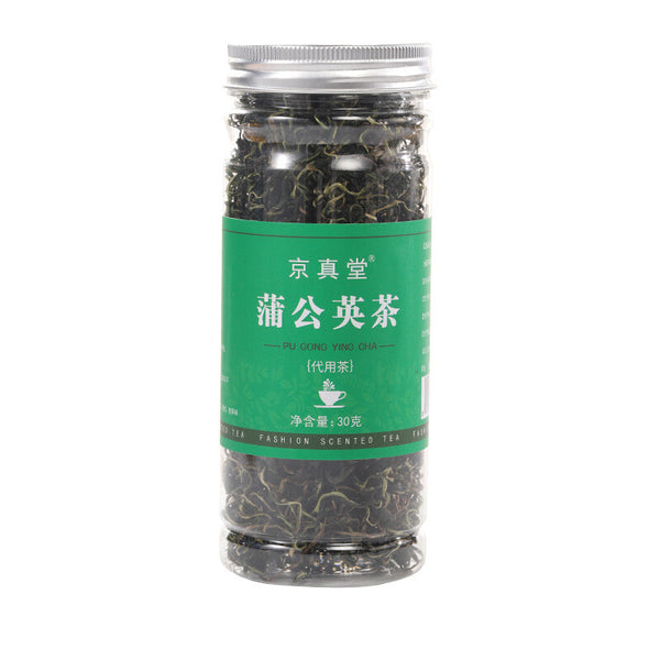 Dandelion Tea in Bottle and Tin Herbal Tea for Detox